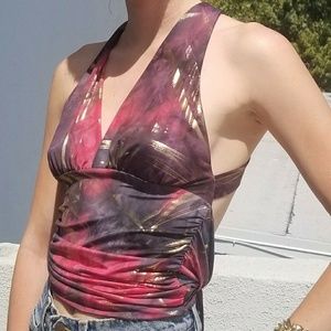 80s Disco Open back top